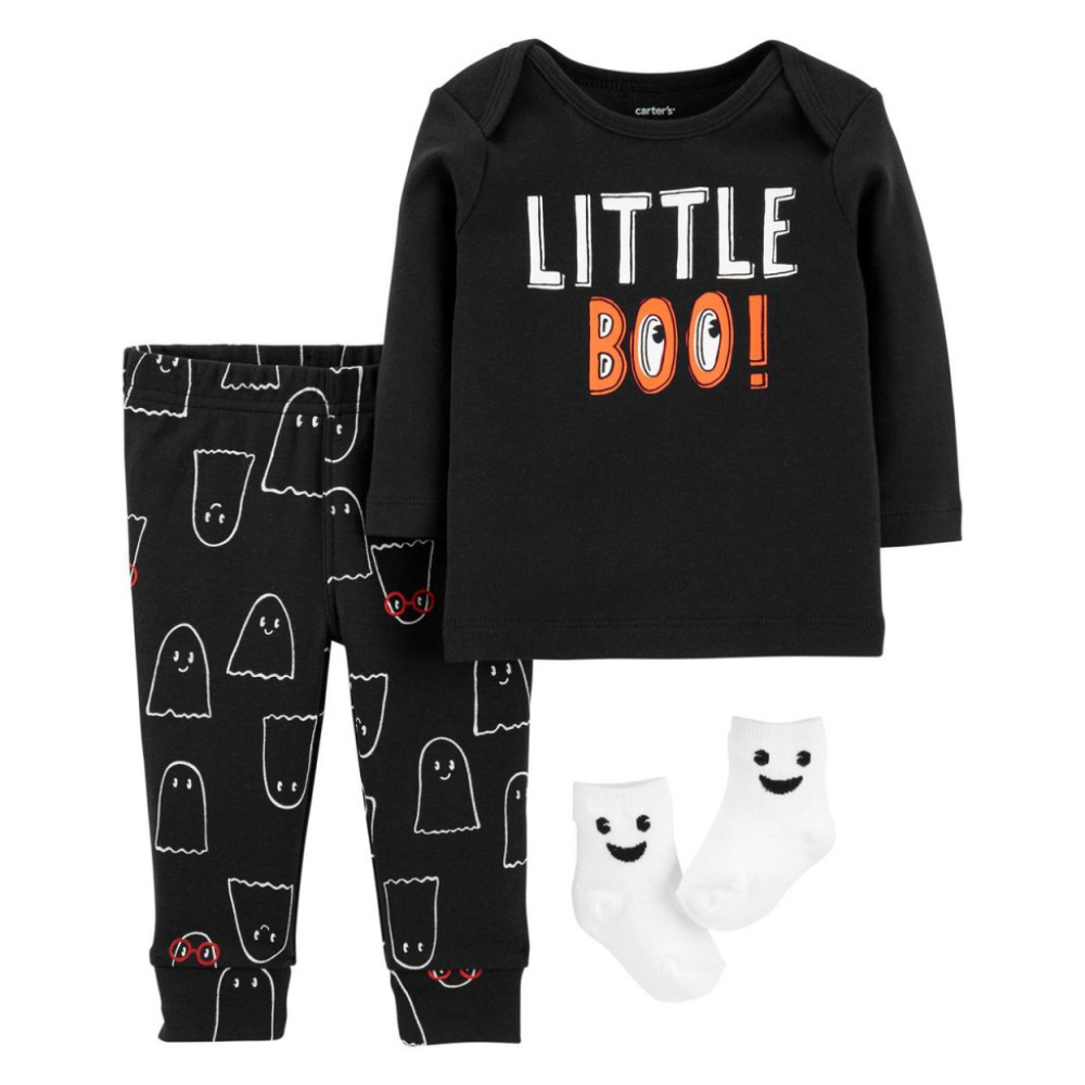 Carter’s Newborn Baby 3-Piece Halloween Outfit Set Socks